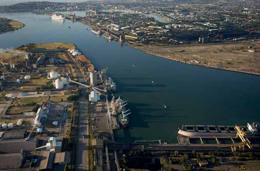 Forest products for export from Australia’s Port of Newcastle