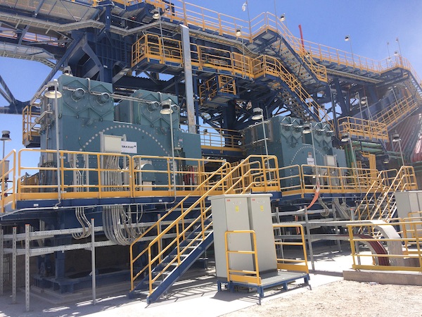 Advanced gearless drive technology was applied in the design of the world’s most powerful conveyor system at Chuquicamata in Chile